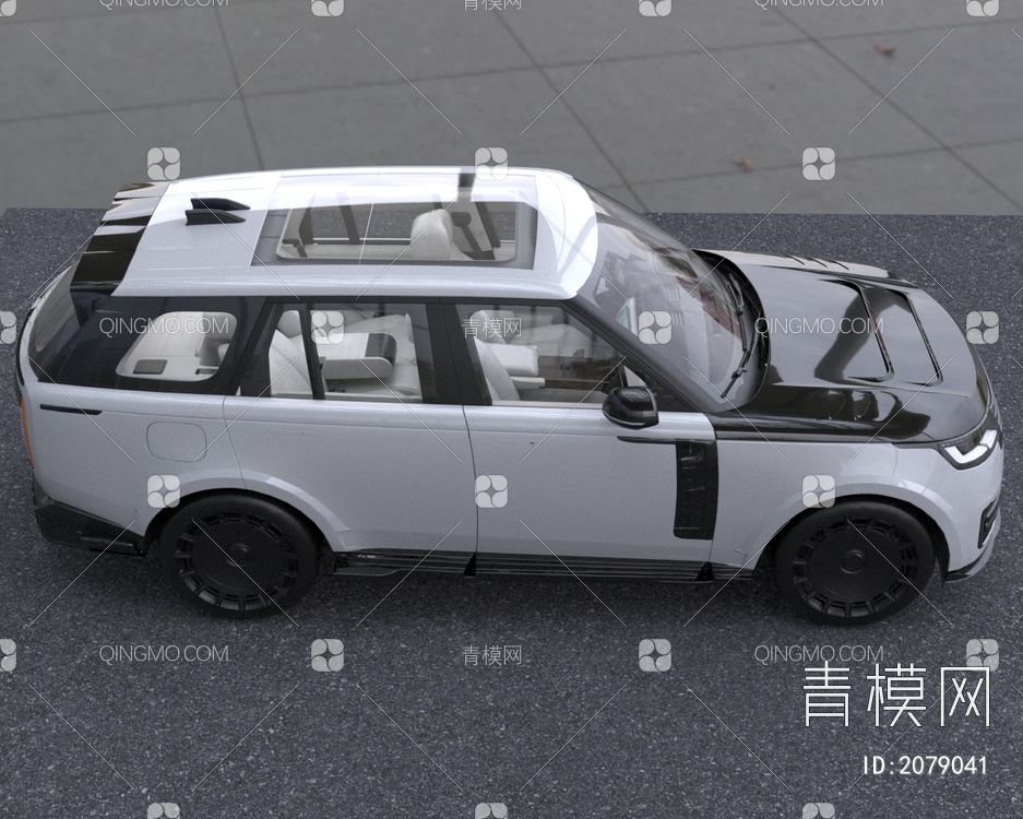 2025款迈莎锐路虎汽车豪车3D模型下载【ID:2079041】