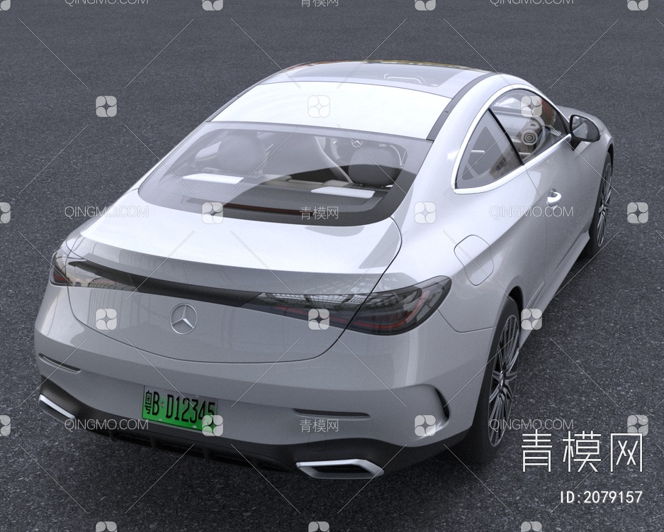 2024款奔驰cle轿跑汽车3D模型下载【ID:2079157】