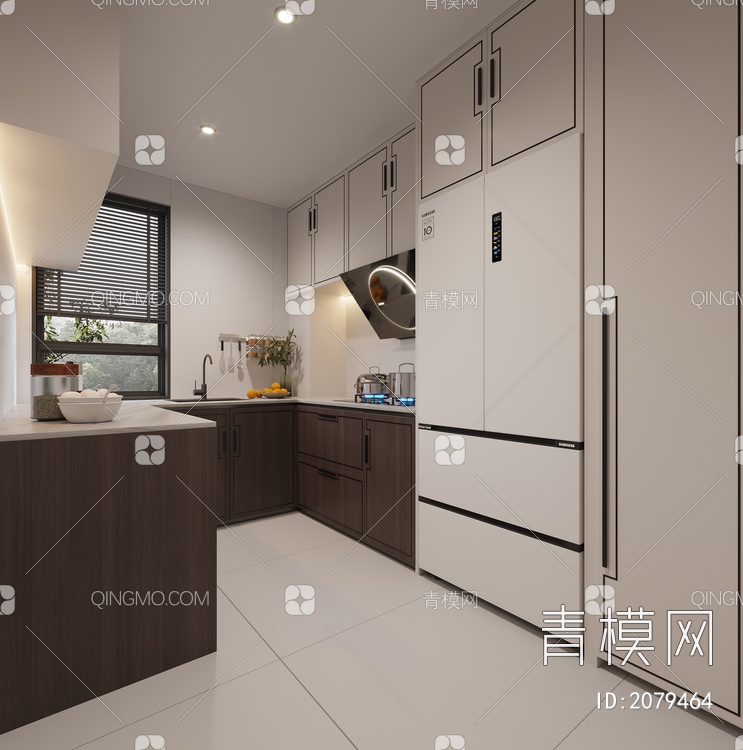 厨房3D模型下载【ID:2079464】
