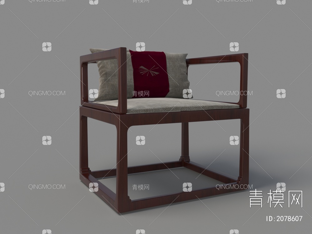 椅子 茶椅3D模型下载【ID:2078607】