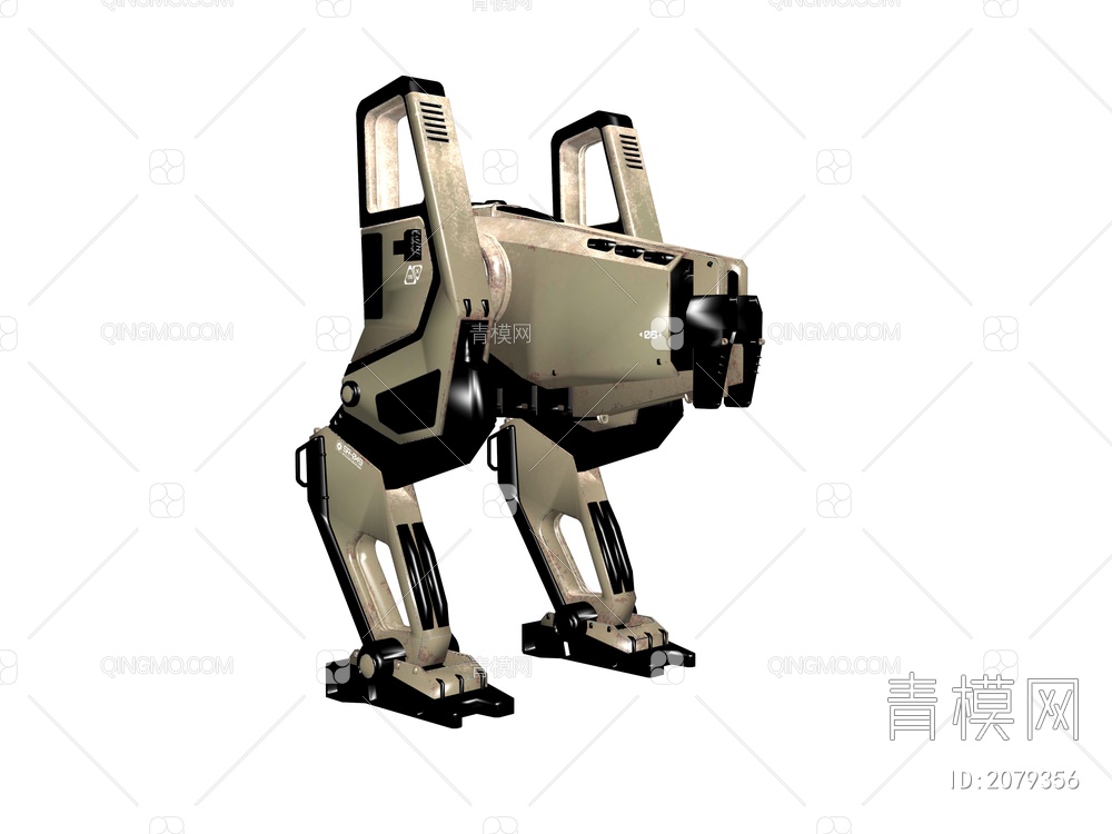重型机甲3D模型下载【ID:2079356】