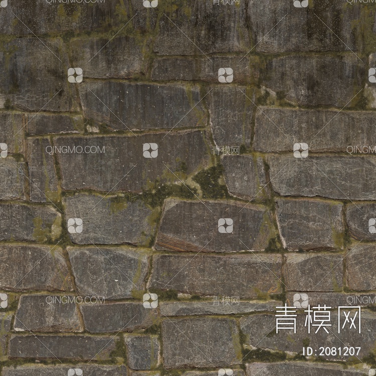 砖墙、地面贴图下载【ID:2081207】