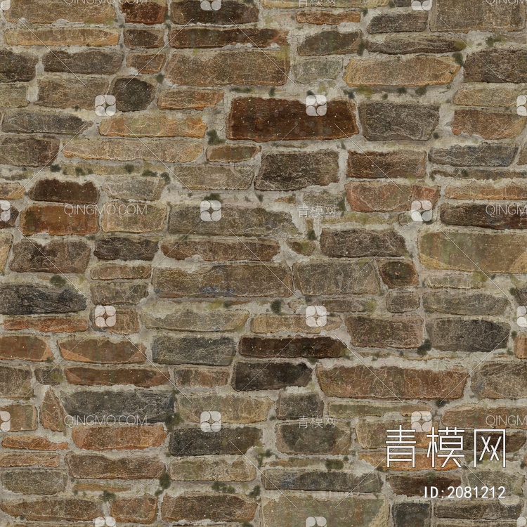 砖墙、地面贴图下载【ID:2081212】