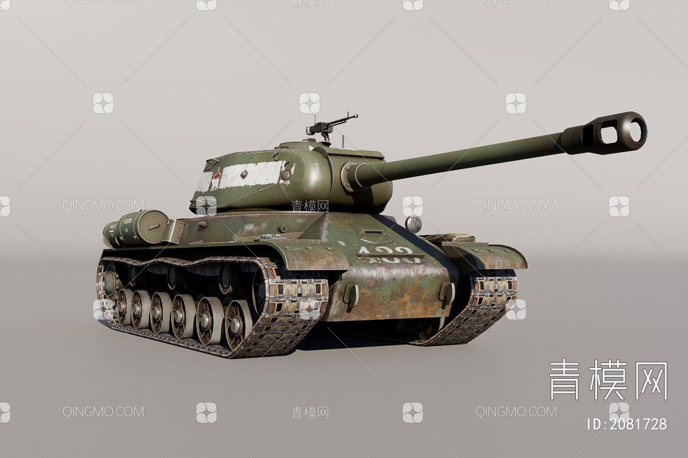 坦克3D模型下载【ID:2081728】