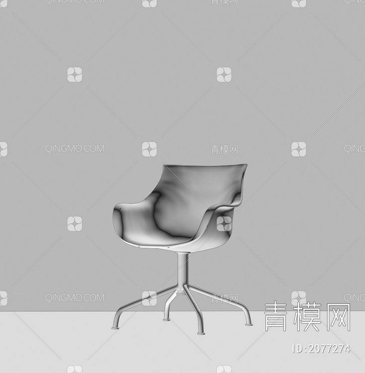 单椅3D模型下载【ID:2077274】