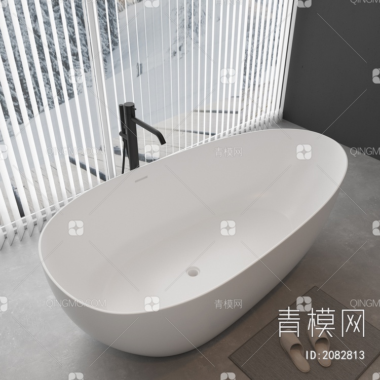 浴缸3D模型下载【ID:2082813】