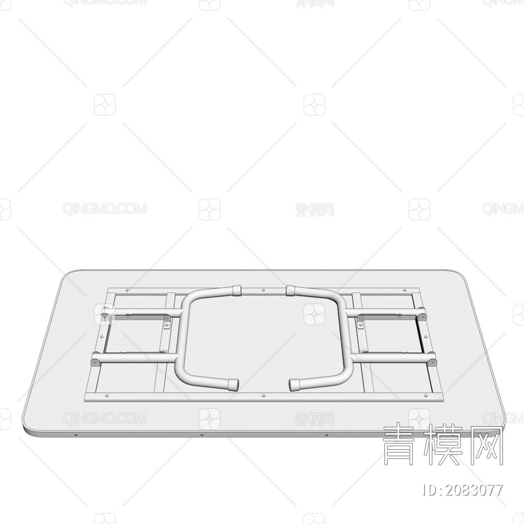 白底图桌子3D模型下载【ID:2083077】