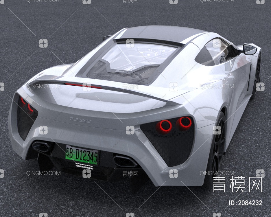 丹麦ZenvoTS1跑车3D模型下载【ID:2084232】