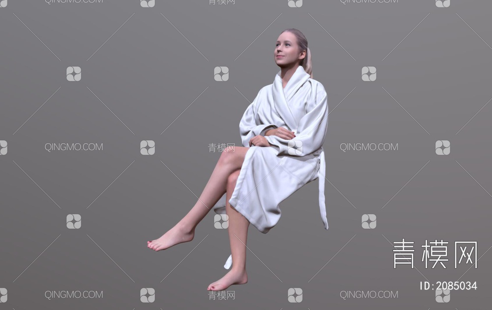 浴室中的女人3D模型下载【ID:2085034】