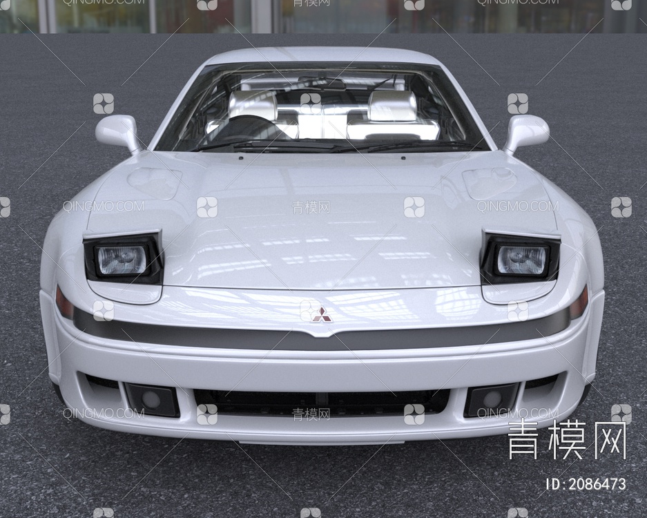 三菱GTO跑车3D模型下载【ID:2086473】