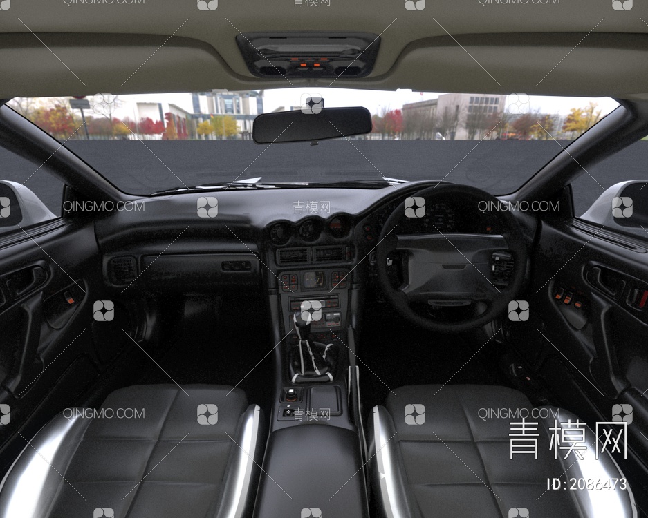 三菱GTO跑车3D模型下载【ID:2086473】
