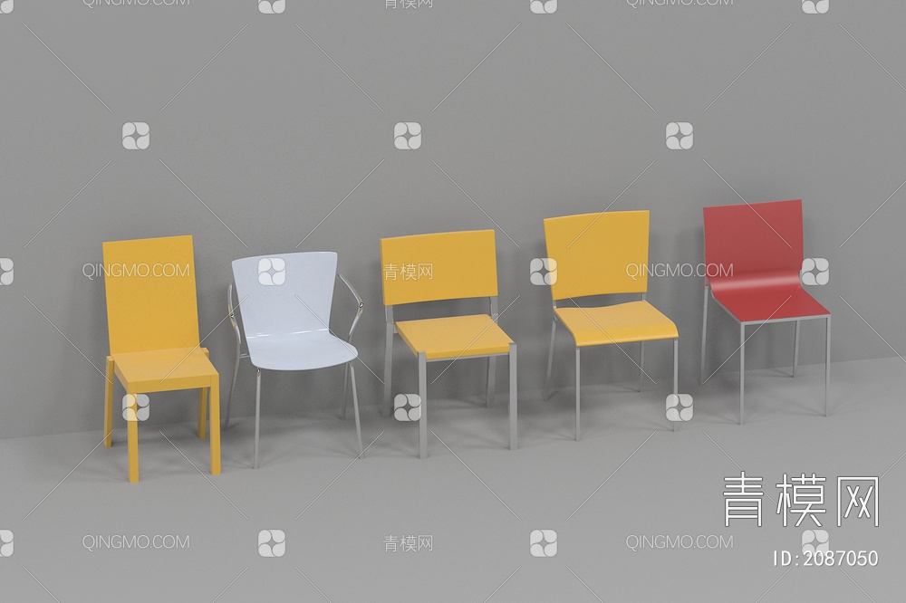 椅子 居家凳子 单椅3D模型下载【ID:2087050】
