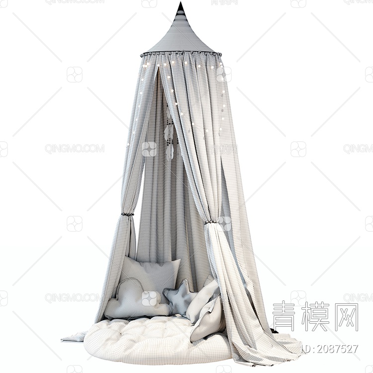 儿童帐篷3D模型下载【ID:2087527】