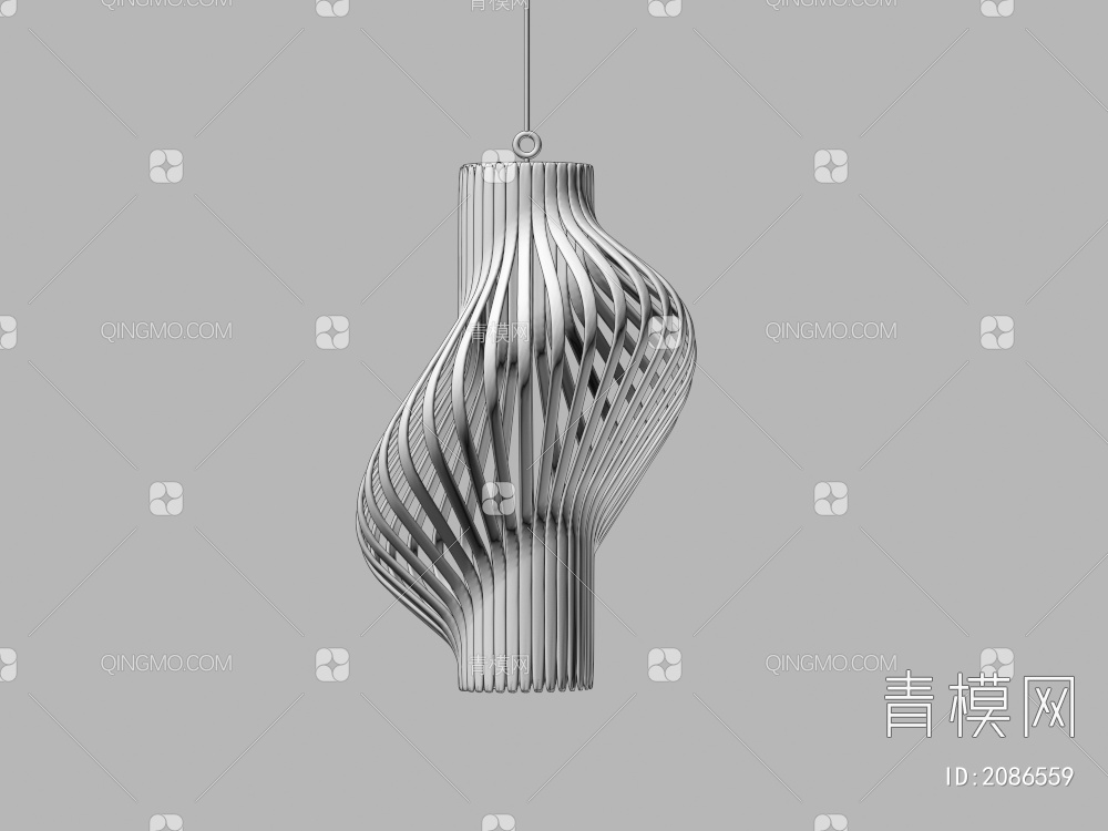 吊灯，灯具3D模型下载【ID:2086559】