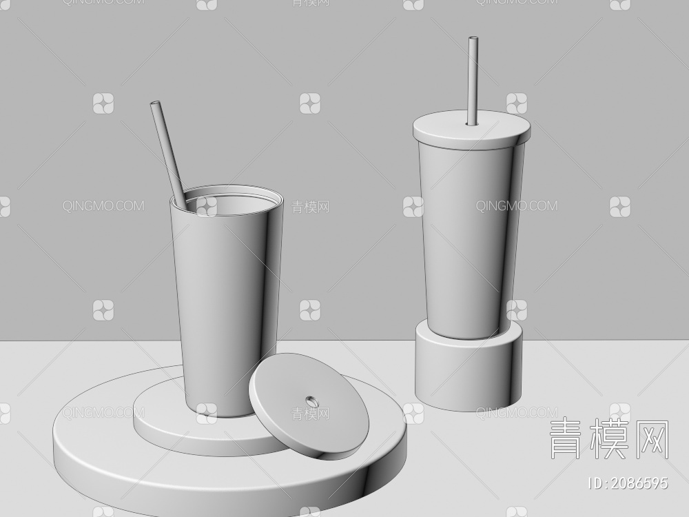 学生水杯3D模型下载【ID:2086595】