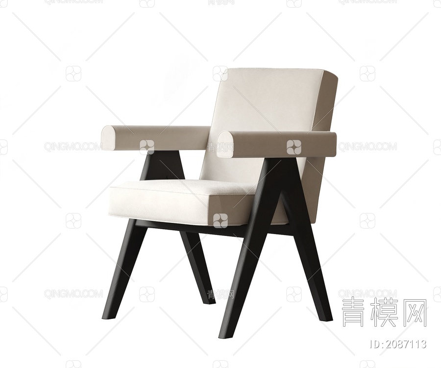 Cassina休闲椅3D模型下载【ID:2087113】