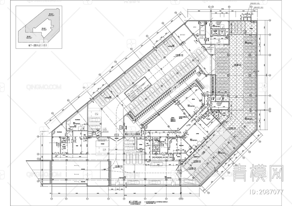 疾病预防控制中心实验室施工图【ID:2087077】