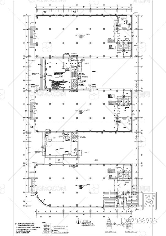 工业园区标准化建设试点项目建筑施工图【ID:2088998】
