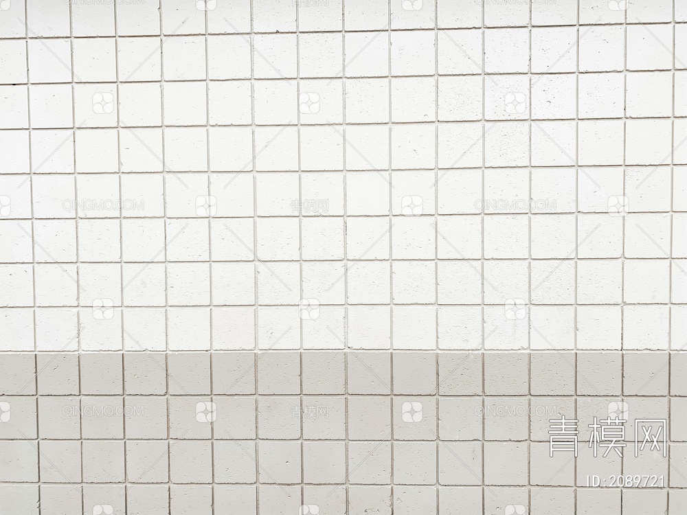 白色拼色马赛克瓷砖墙面贴图下载【ID:2089721】