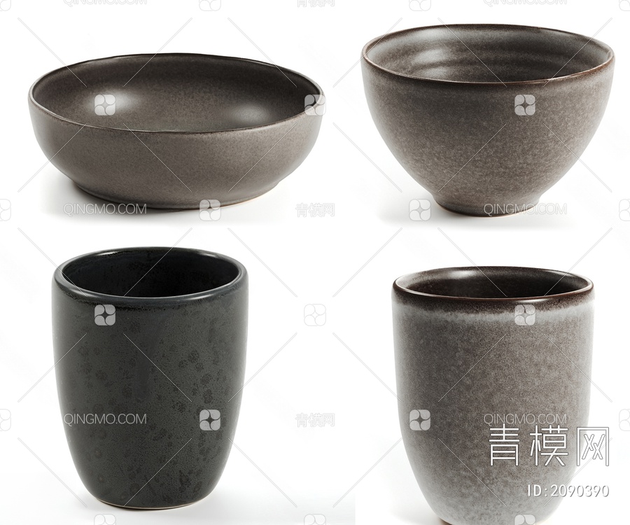 陶瓷器皿SU模型下载【ID:2090390】