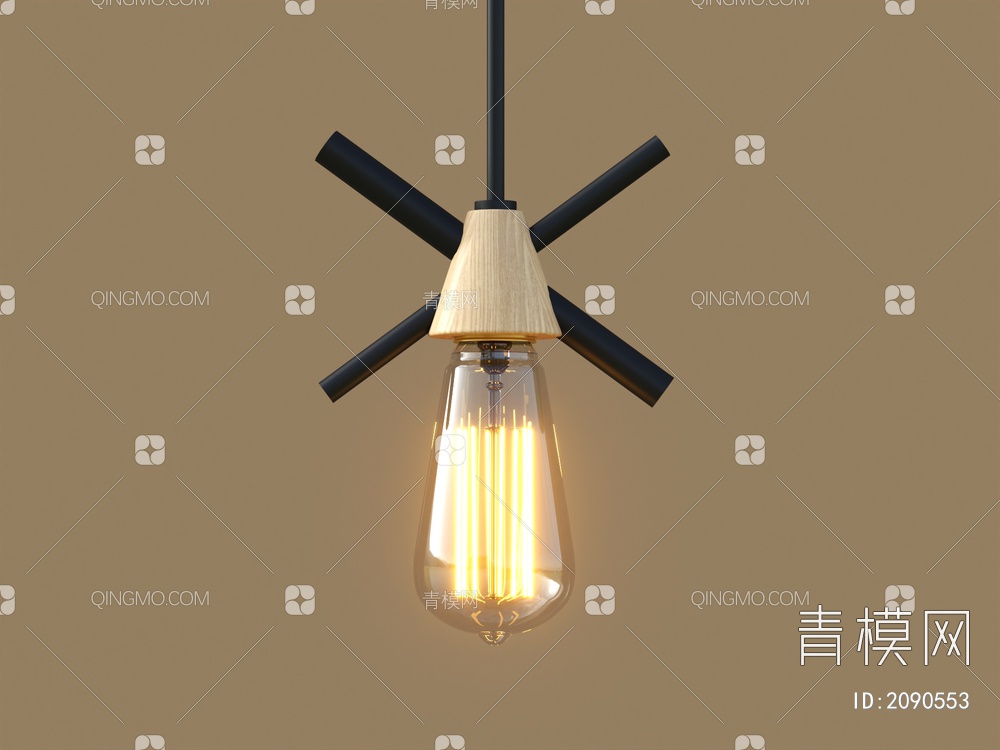 吊灯，灯具，氛围灯3D模型下载【ID:2090553】