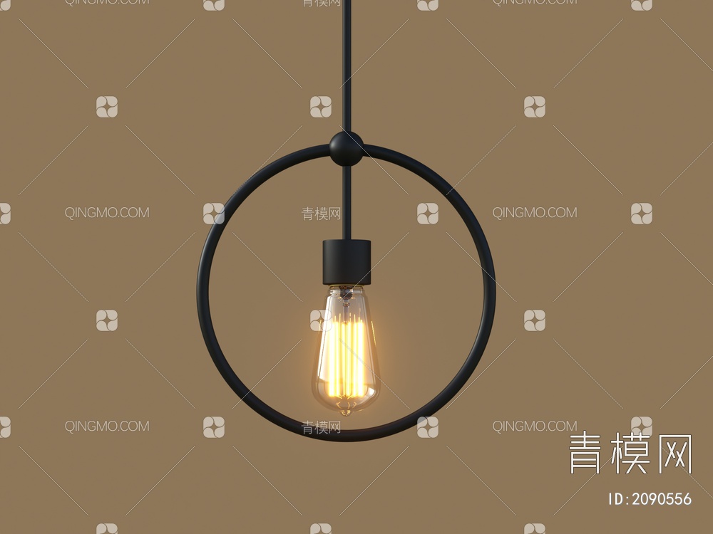 吊灯，灯具，氛围灯3D模型下载【ID:2090556】