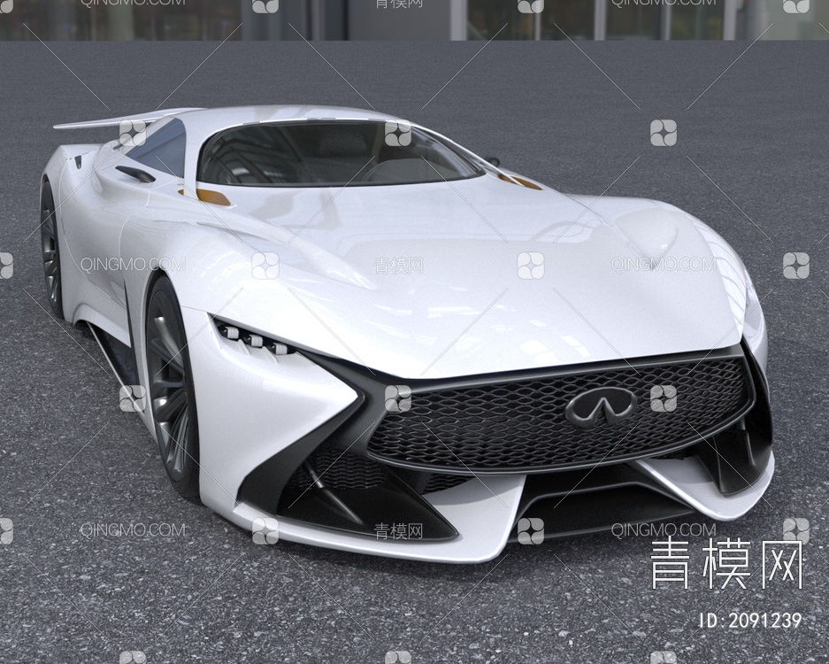 英菲尼迪VisionGranTurismo汽车3D模型下载【ID:2091239】