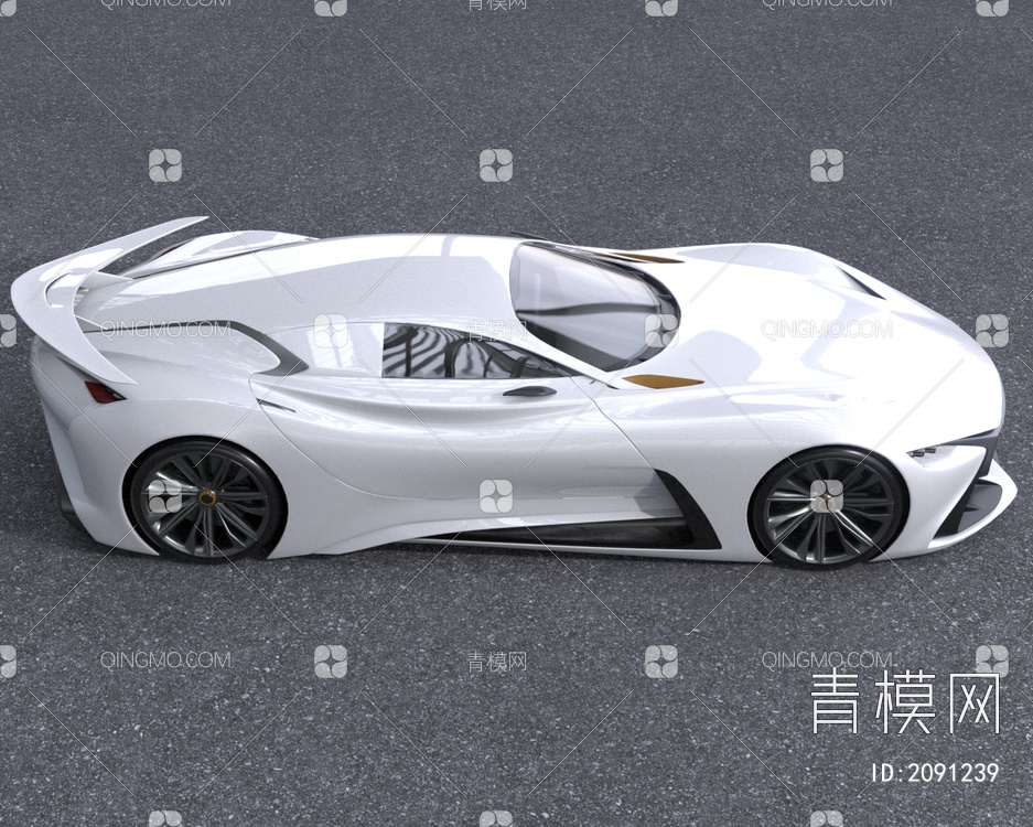 英菲尼迪VisionGranTurismo汽车3D模型下载【ID:2091239】