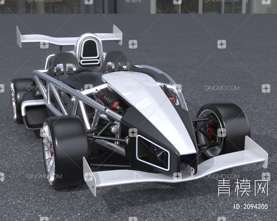 艾瑞欧原子赛车汽车3D模型下载【ID:2094205】