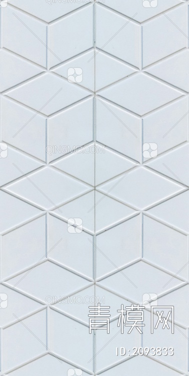 卫生间白色菱形瓷砖贴图贴图下载【ID:2093833】