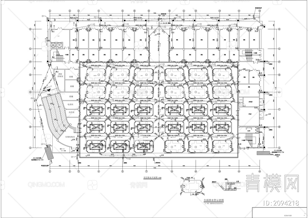 农贸市场新建项目各专业施工图【ID:2094218】