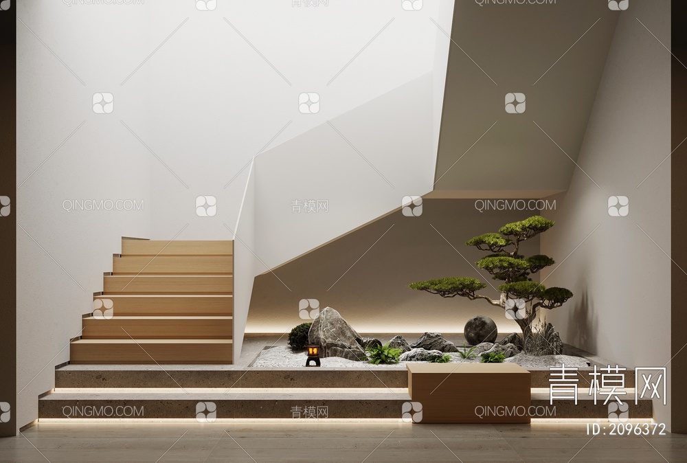 楼梯间3D模型下载【ID:2096372】