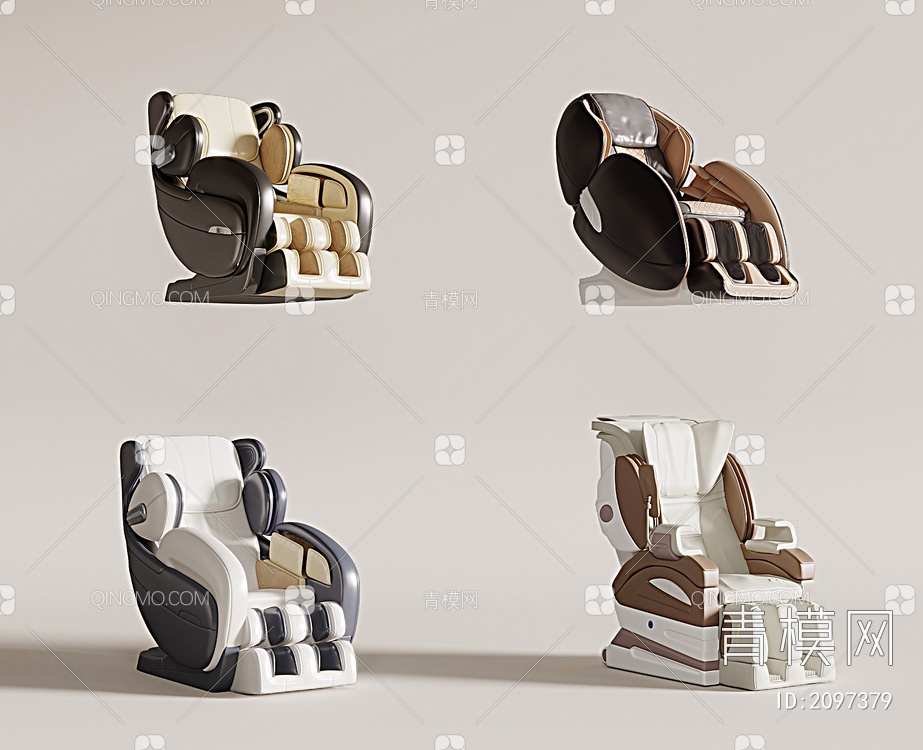 按摩椅3D模型下载【ID:2097379】