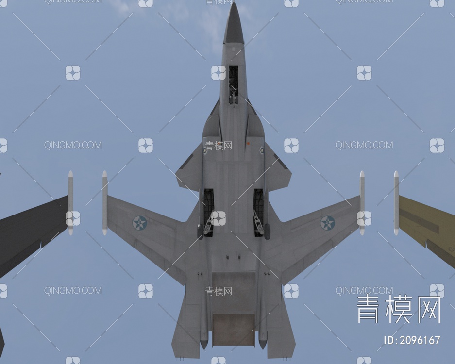 苏47俄罗斯空军多功能超音速战斗机3D模型下载【ID:2096167】
