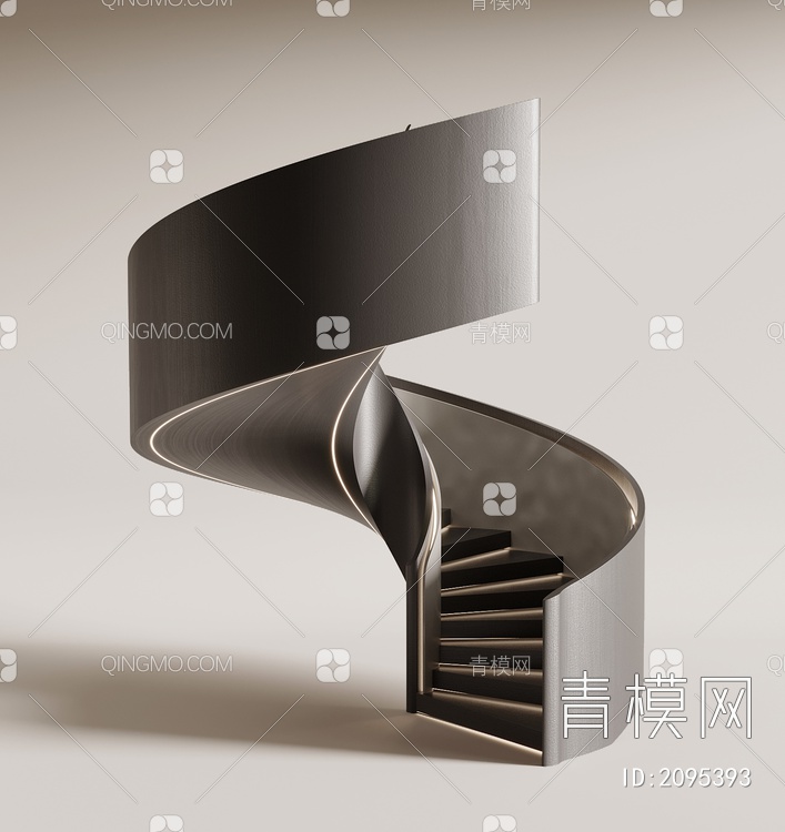 楼梯3D模型下载【ID:2095393】