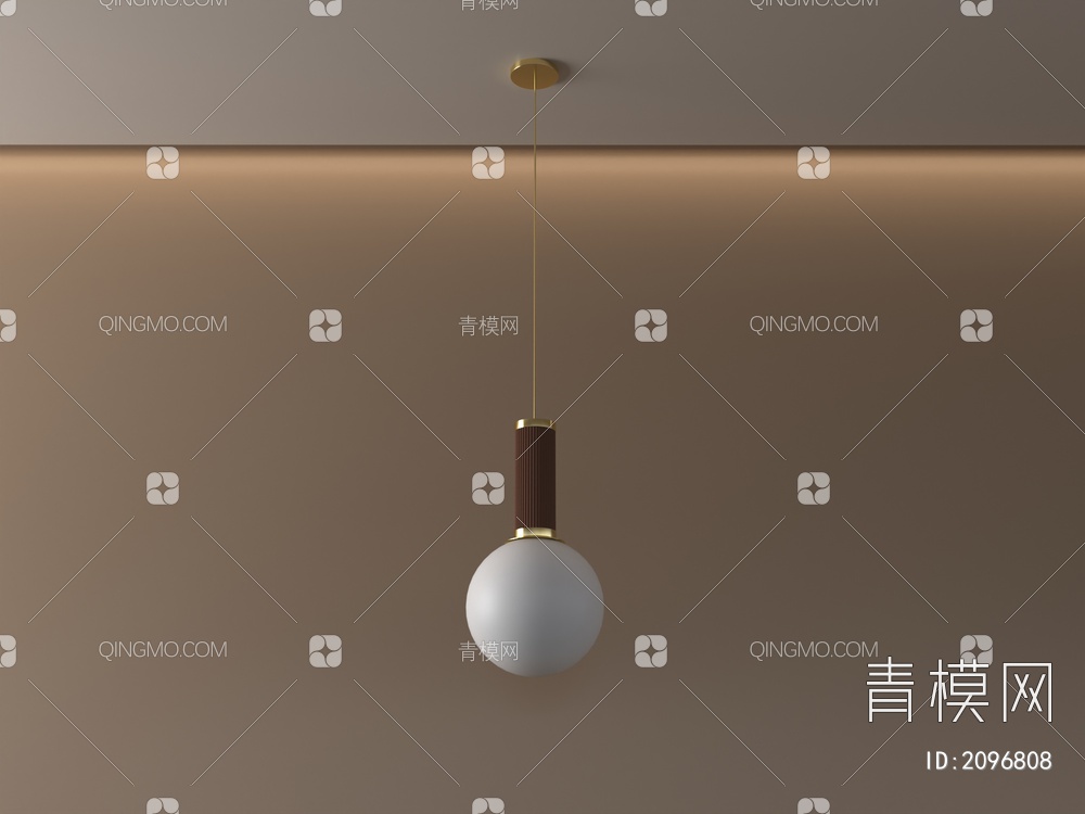吊灯，灯具，氛围灯具，餐厅灯3D模型下载【ID:2096808】
