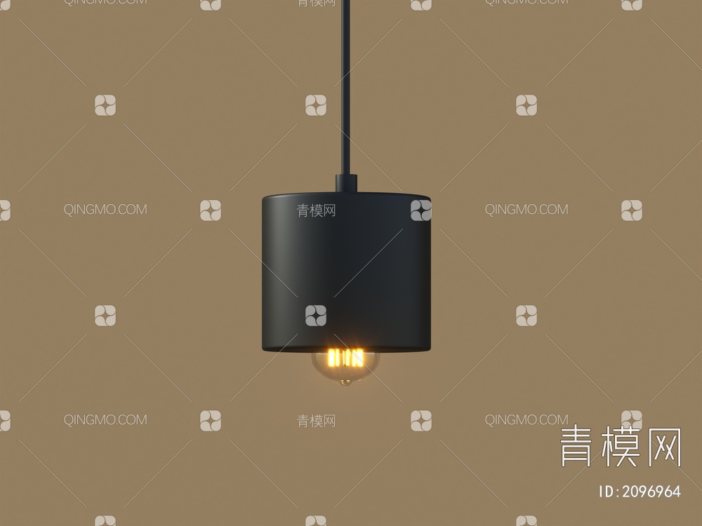 吊灯，灯具，氛围灯，小吊灯3D模型下载【ID:2096964】