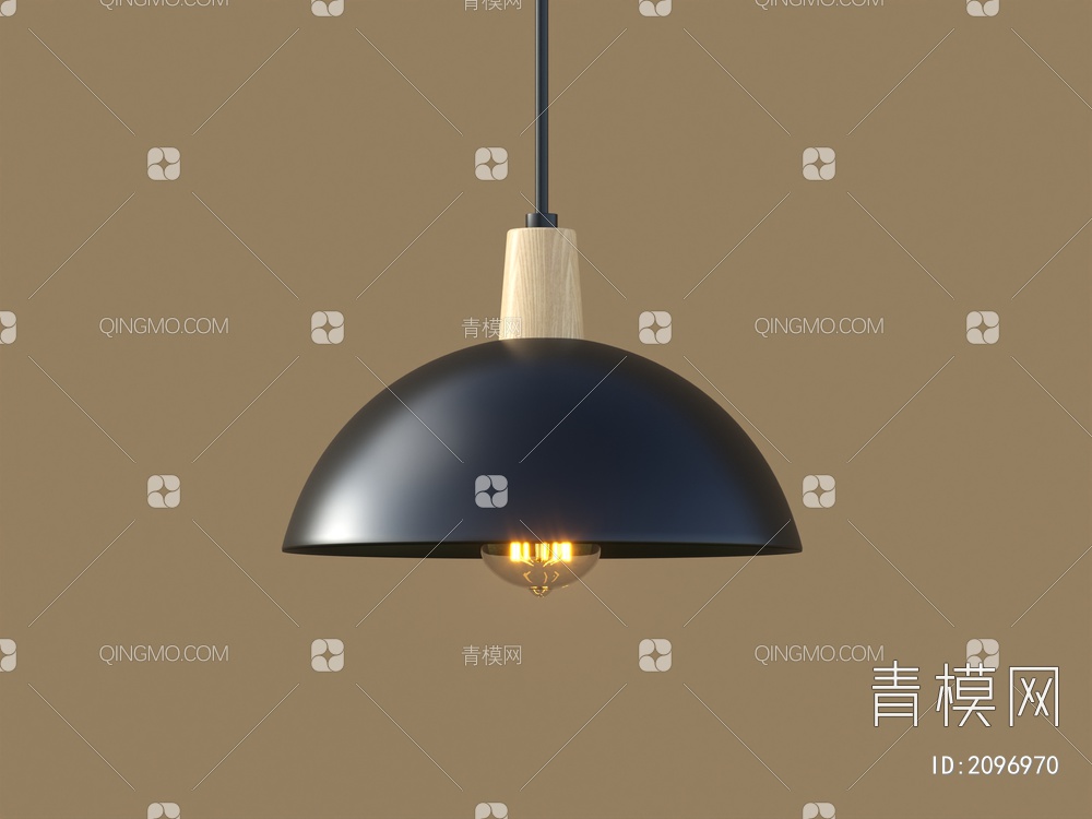 吊灯，灯具，氛围灯，小吊灯3D模型下载【ID:2096970】