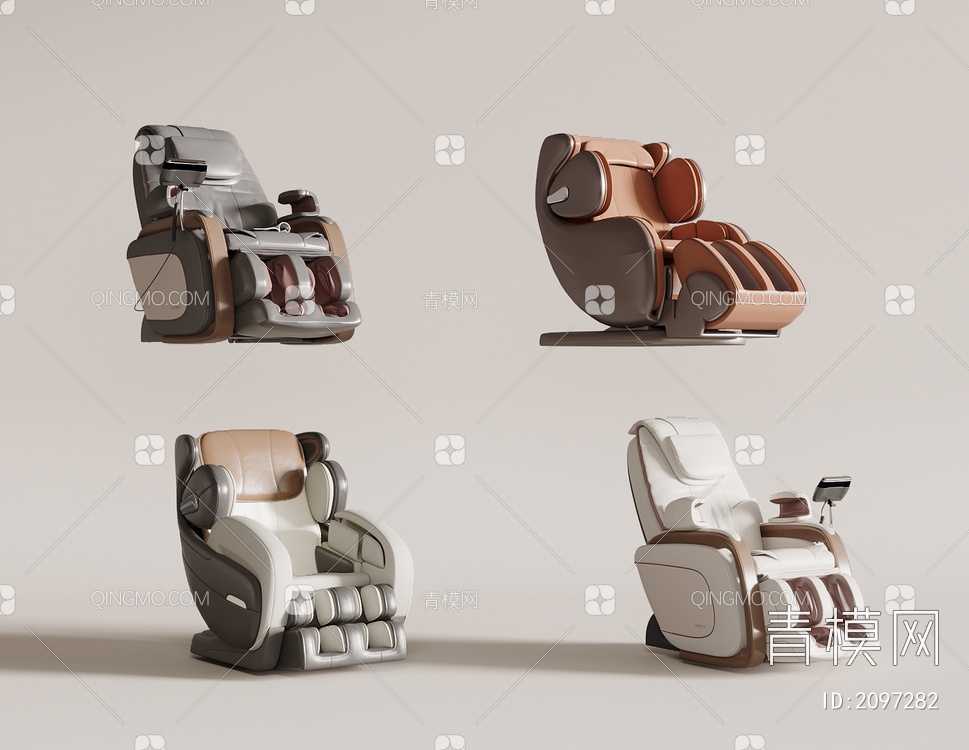 按摩椅3D模型下载【ID:2097282】