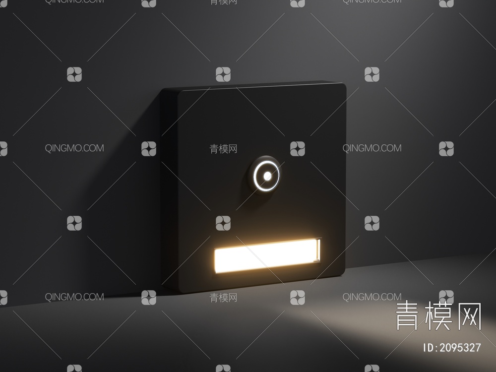 壁灯，灯具，氛围灯，楼梯呼吸灯3D模型下载【ID:2095327】