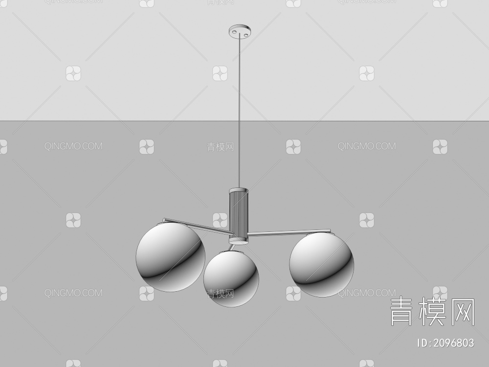 吊灯，灯具，氛围灯具3D模型下载【ID:2096803】