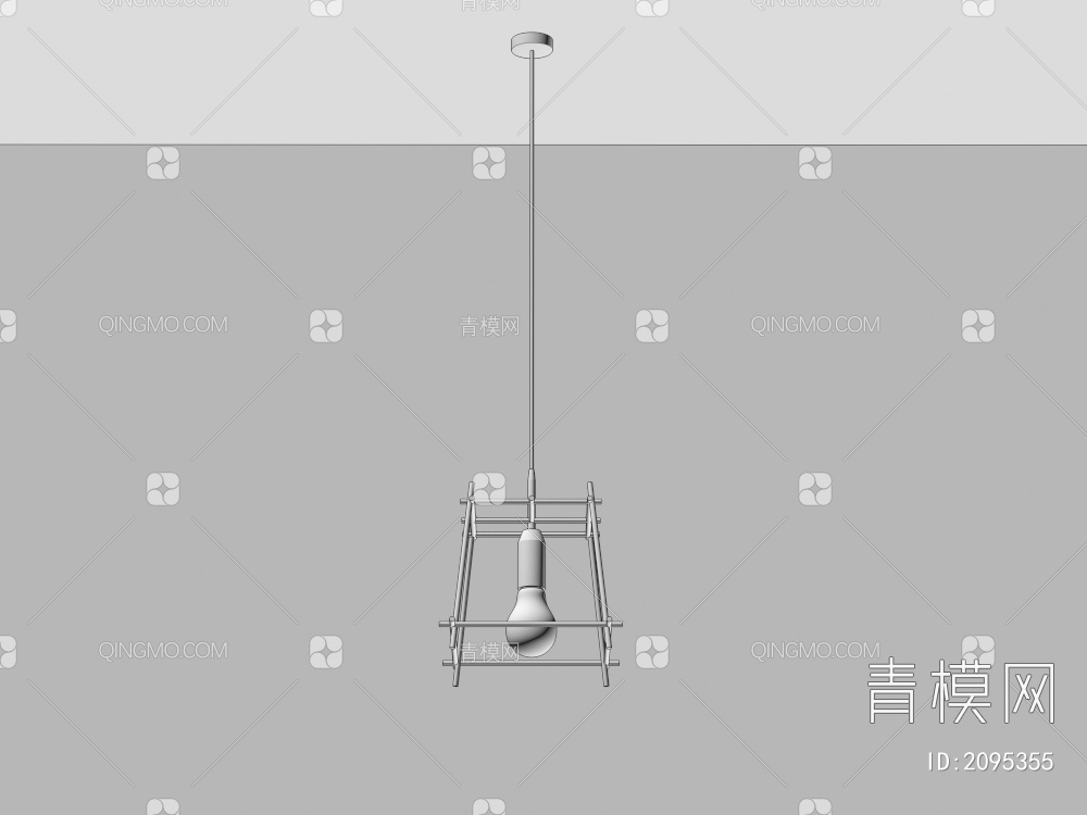 吊灯，灯具，氛围灯，洗墙灯3D模型下载【ID:2095355】