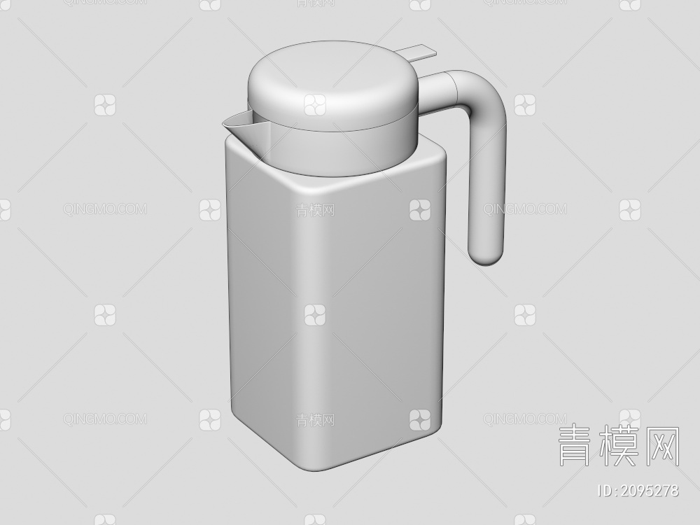 暖水壶，热水壶，保温壶，办公用品，生活用品3D模型下载【ID:2095278】
