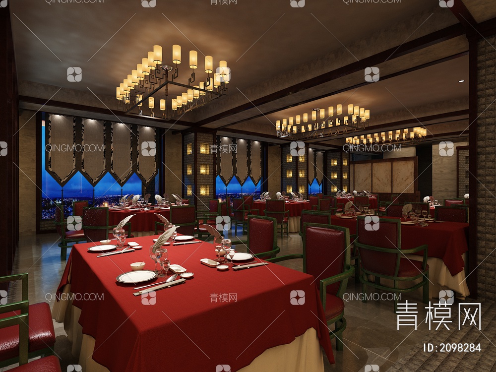 餐厅3D模型下载【ID:2098284】