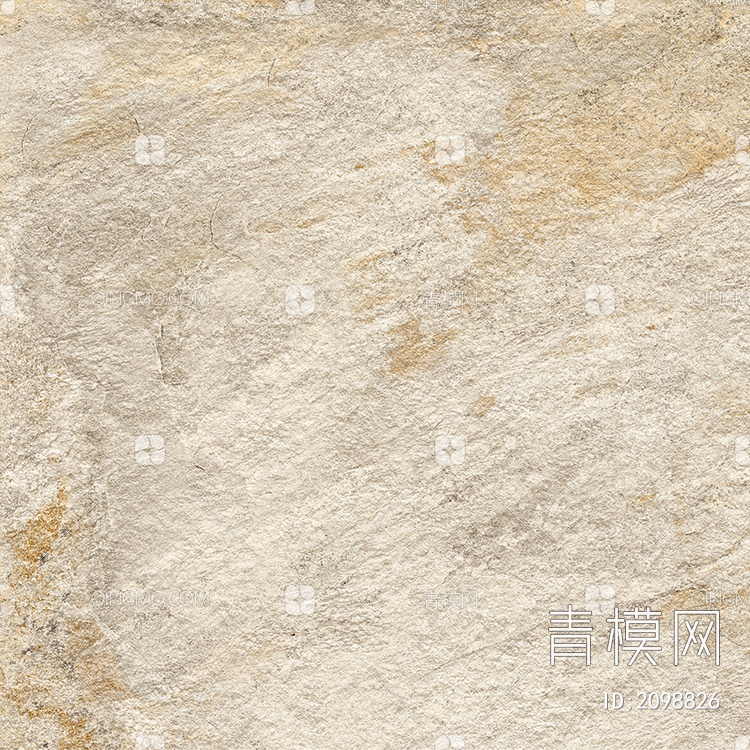 黄色花岗岩石材纹理贴图下载【ID:2098826】