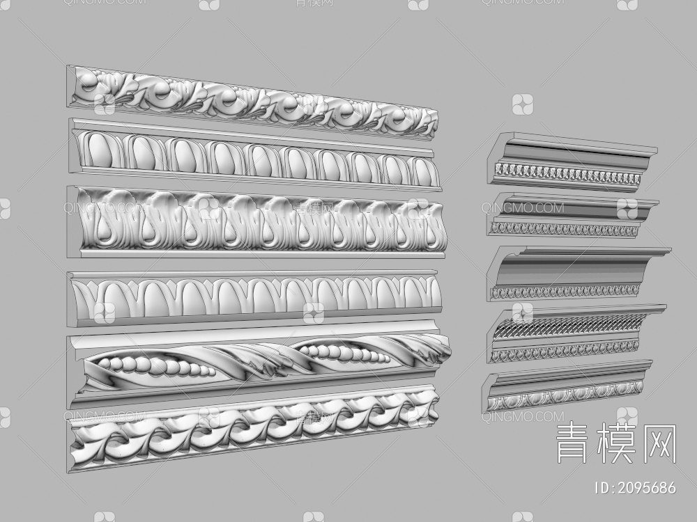 线条3D模型下载【ID:2095686】