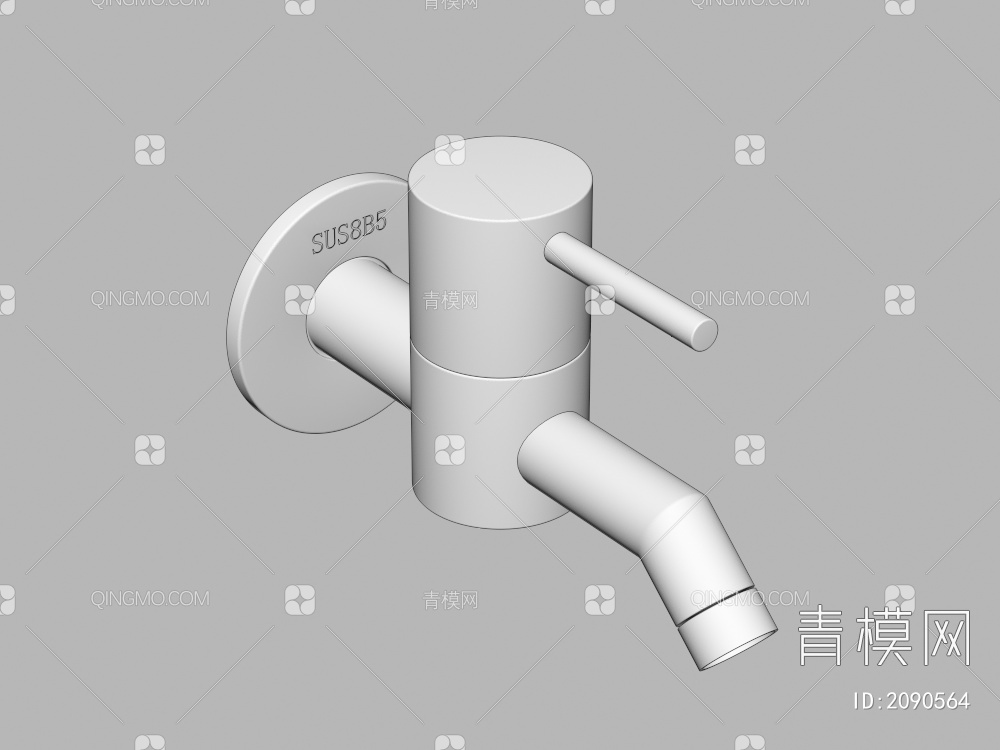 水龙头，水具，卫浴五金3D模型下载【ID:2090564】