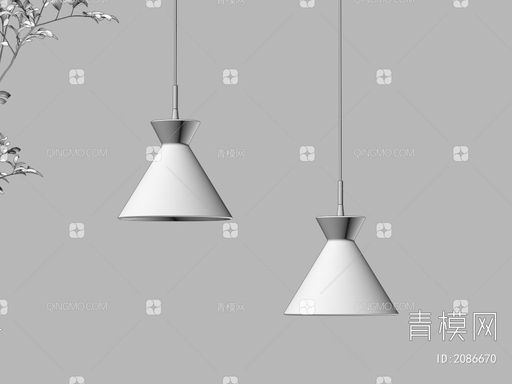 吊灯，灯具，氛围灯3D模型下载【ID:2086670】