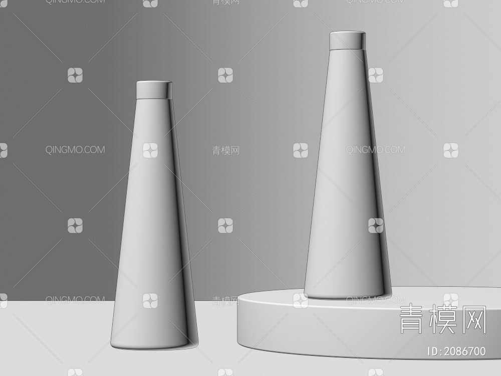 水瓶，醒酒器3D模型下载【ID:2086700】