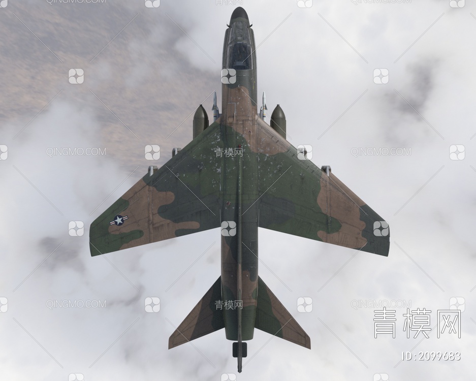 A7D海盗轰炸机3D模型下载【ID:2099683】